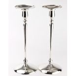 A pair of Shreve & Co Art Nouveau sterling candlesticks