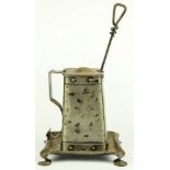 Colonial Firefighter pitcher, pumice poke and square footed tray