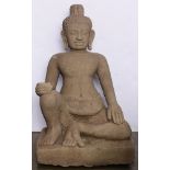 A burmese Sandstone figure