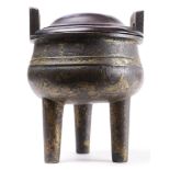 Japanese BronzeTripod Censer