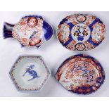 (lot of 4) Japanese Imari Ware