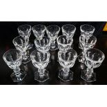 A Collection of Baccarat including (13) water goblets