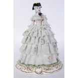 Italian crinoline figural sculpture