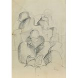 Work on paper, Attributed to George Ehrenfield Grosz