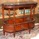 A Maitland-Smith granite top occasional table