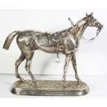 Sculpture, Silver Stallion
