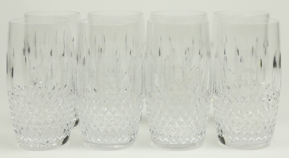 (lot of 8) Waterford glasses