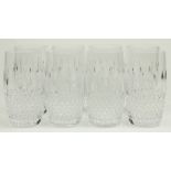 (lot of 8) Waterford glasses