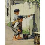 Portfolio, Norman Rockwell, Tom Sawyer