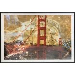 Mape Esteve Andrews (American/Spanish, 20th century), "Golden Gate Bridge," color digital archival