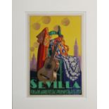 (lot of 2) "Seville, Feria de Abril - Fiestas Primaverales - 1951" & "Sit Mar Linie,