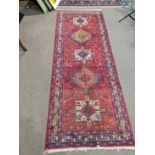 A Persian Hamadan runner, 2'11" x 7'10"