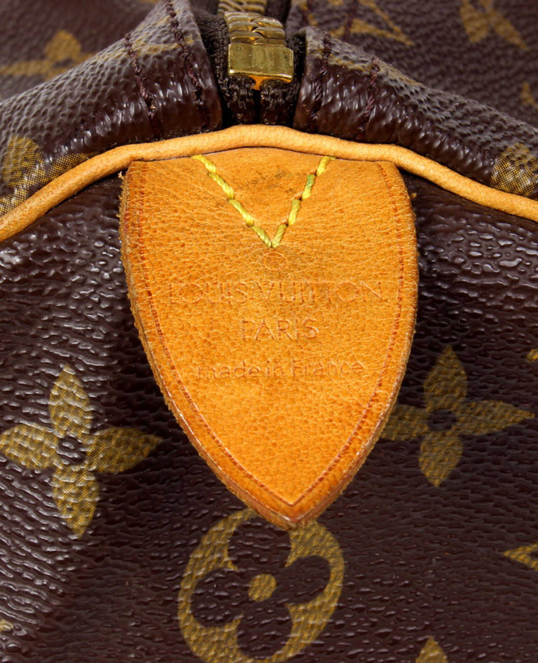 Louis Vuitton Speedy handbag, 35cm, executed in brown Monogram Coated Canvas, 35 x 22 x 18 cm - Image 4 of 5