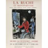 (lot of 10) Marc Chagall (French/Russian, 1887-1985), "La Ruche et Montparnasse," 1979, set of