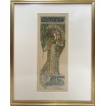 Alphonse Mucha (Czech, 1860?1939), "Gismonda,' 1896, color lithograph, published by Maitre del'