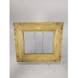 Hand-carved arts and crafts frame, Karl Schmidt