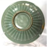 A Chinese Longquan Celadon" double fish" Dish