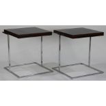 A pair of Modern occasional tables circa 1970
