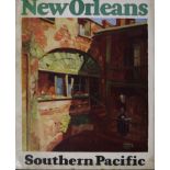 Southern Pacific Lines travel posters