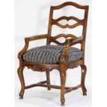 A French Provincial armchair