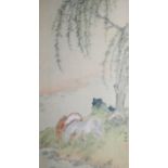 Chinese painting, in the manner of Wu Hufan