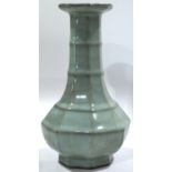 Chinese Longquan Guan-Type 'Bamboo Neck' Vase