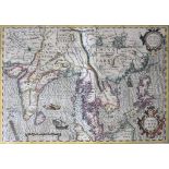 Map, Henricus Hondius the Younger