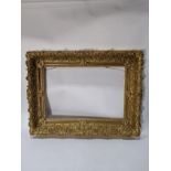 An American Victorian giltwood picture frame