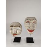 Japanese Noh masks, late Meiji period