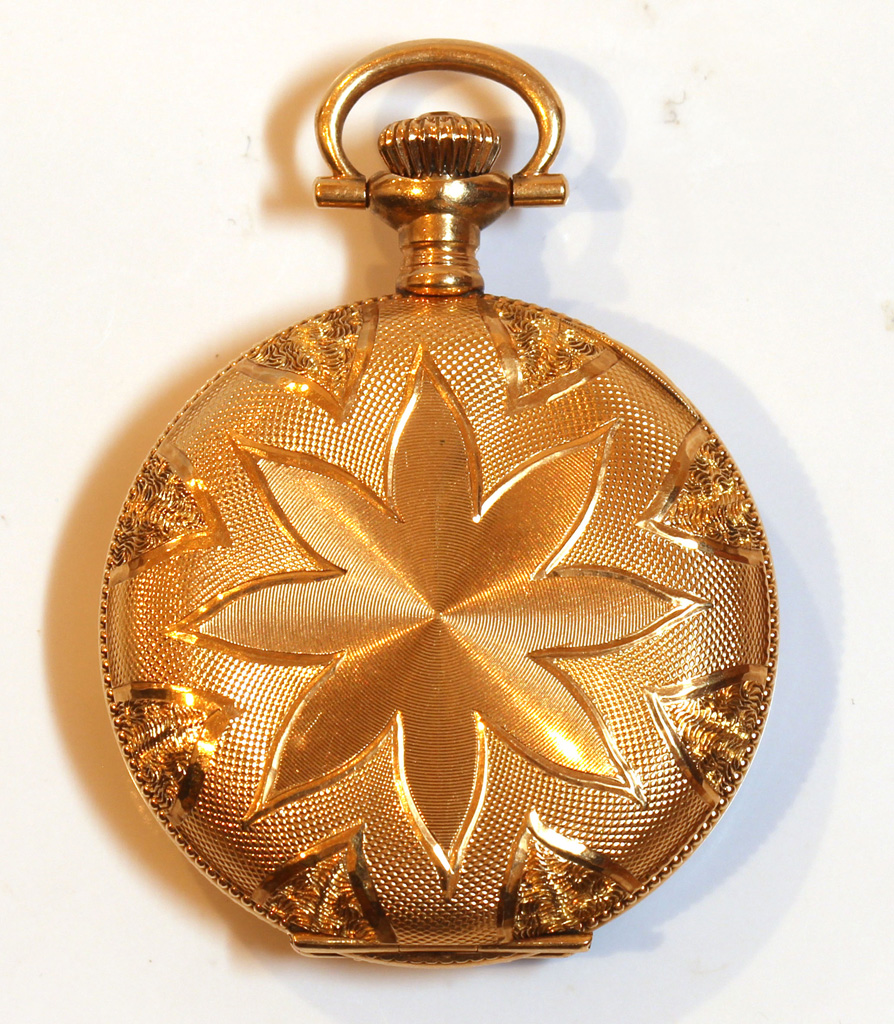 14k yellow gold Waltham pendant-watch - Image 2 of 4