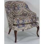 A Georgian style armchair
