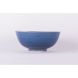 A Chinese Blue Ground Bowl