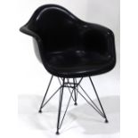 A Charles and Ray Eames for Herman Miller DKR vinyl shell chair