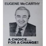 Eugene McCarthy, campaign poster