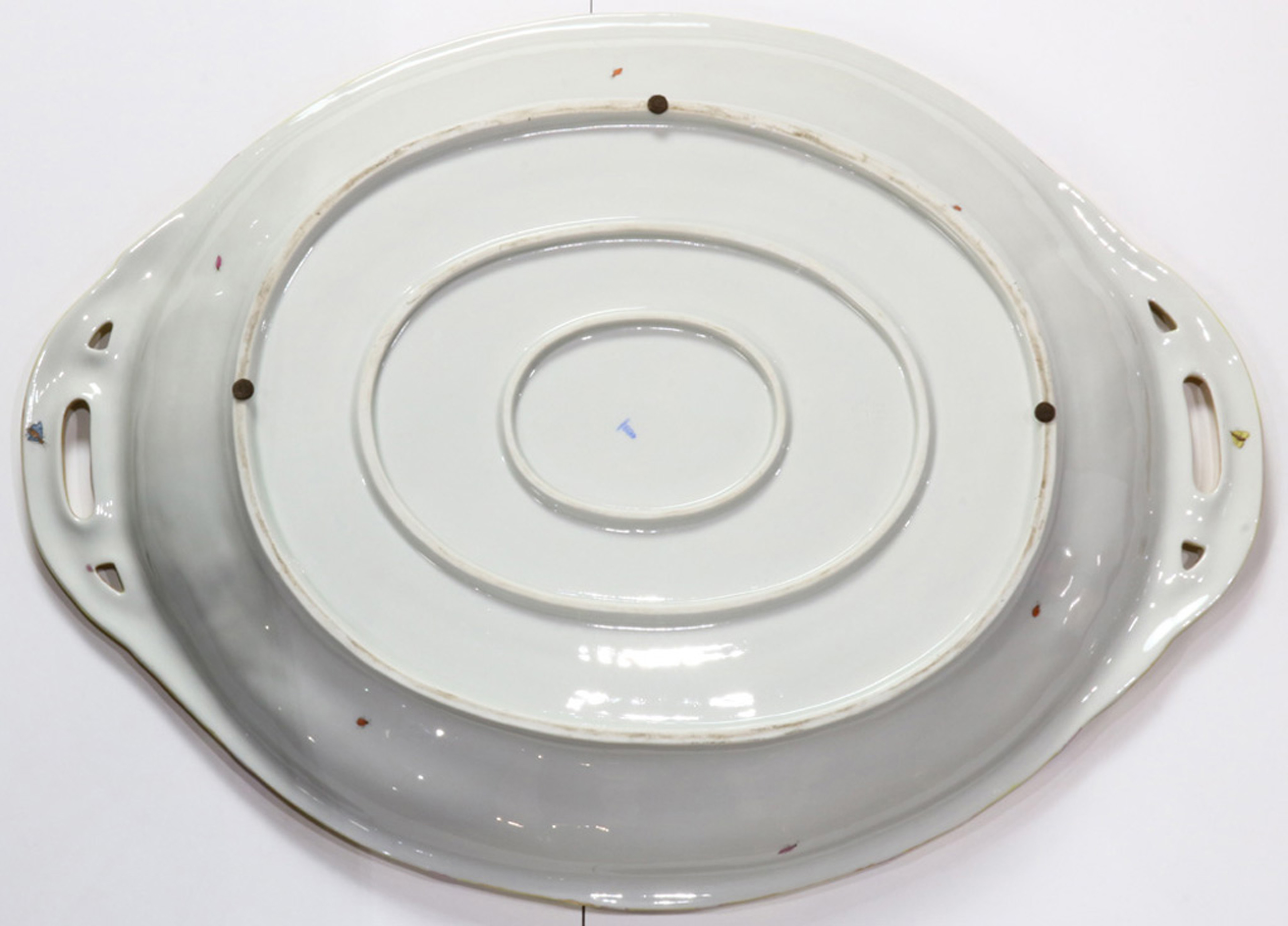 A Herend porcelain harvest platter - Image 2 of 3