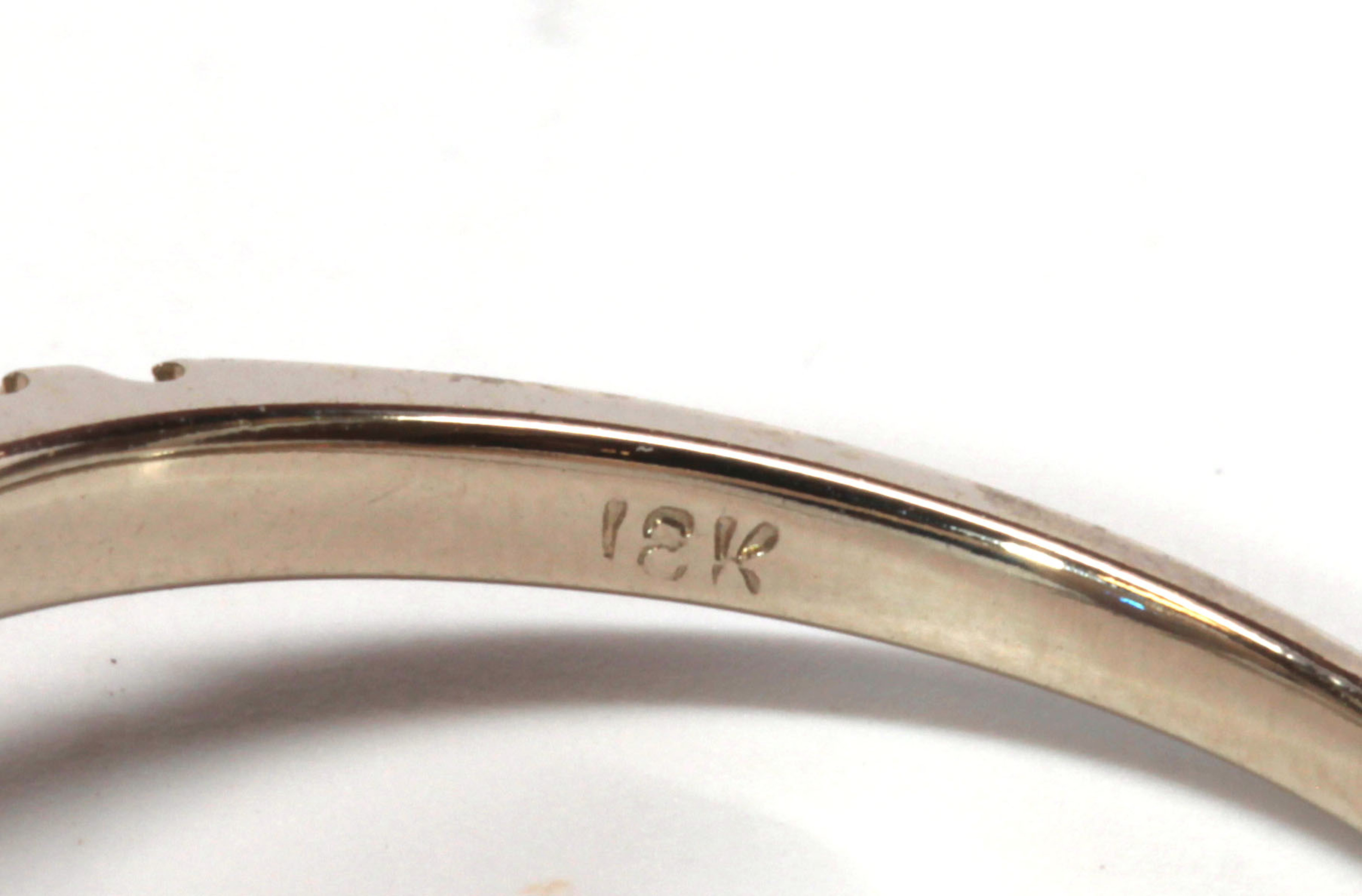 Diamond, 18k white gold ring - Image 5 of 5