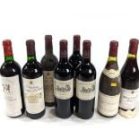 (lot of 8) French wine group consisting of (3) 2000 Chateau Cantemerle