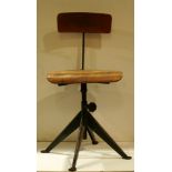 A Jean Prouve stye side chair