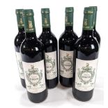 (lot of 6) 2000 Chateau Ferriere