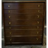 Pair of Paul Frankl for Johnson Furniture Co. chests