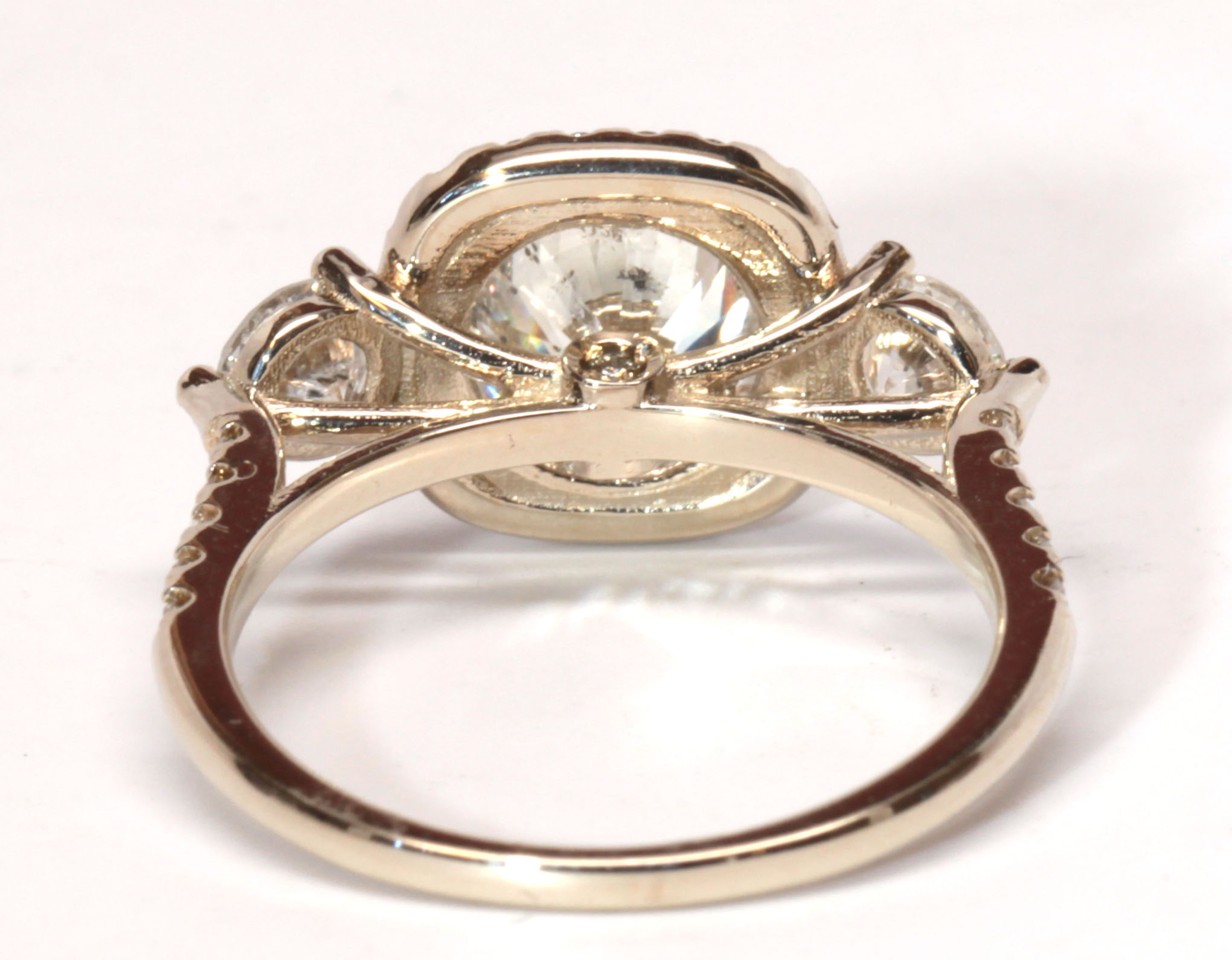 Diamond, 18k white gold ring - Image 4 of 5