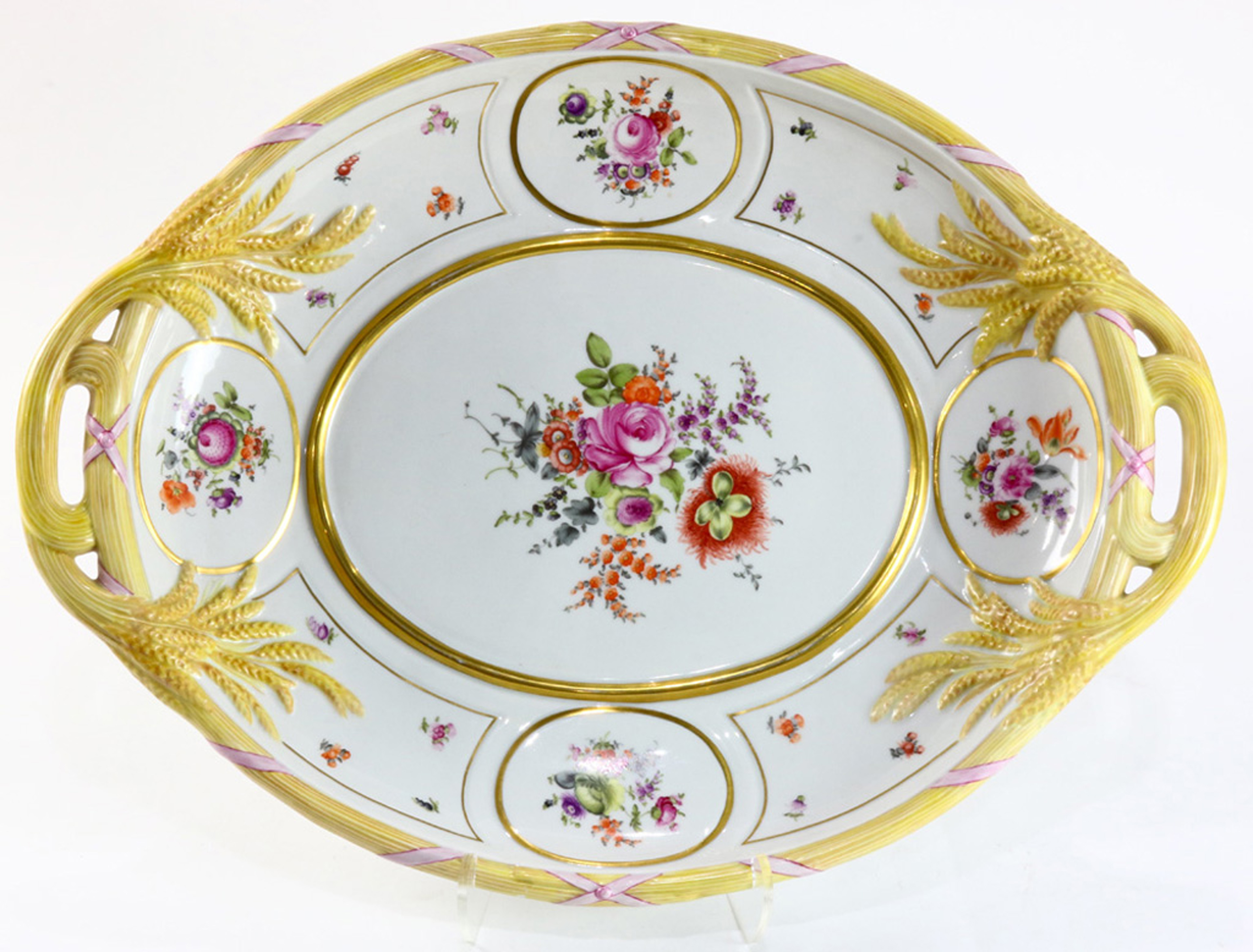 A Herend porcelain harvest platter