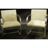 A Pair of Mies Van Der Rohe Brno chairs