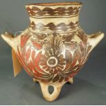 A Moquegua or Chirbaya polychrome decorated olla, Ex Ron Messick