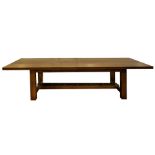 David Smith & Co. tropical wood rustic dining table