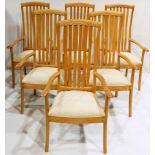 A group of Robert Erickson American studio armchairs