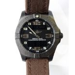 Breitling Aerospace EVO "Night Misson" black titanium wristwatch