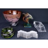 An Art glass group