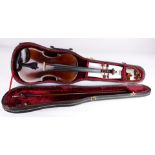 Antique German violin with Franz Diener Fecit Graslitz Anno 1803