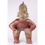 A Pre-Columbian Jalisco, West Mexico, figure, Ex Ron Messick Fine Arts, Santa Fe, NM